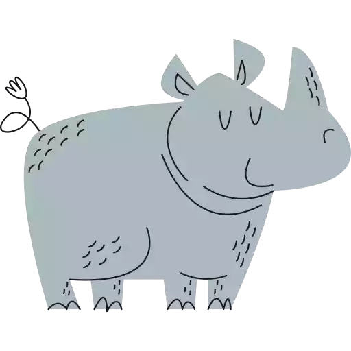 کرگدن,حیوان rhinoceros