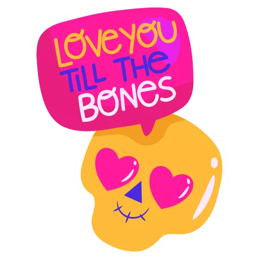 عشق,دوستت دارم تا استخوان ها
