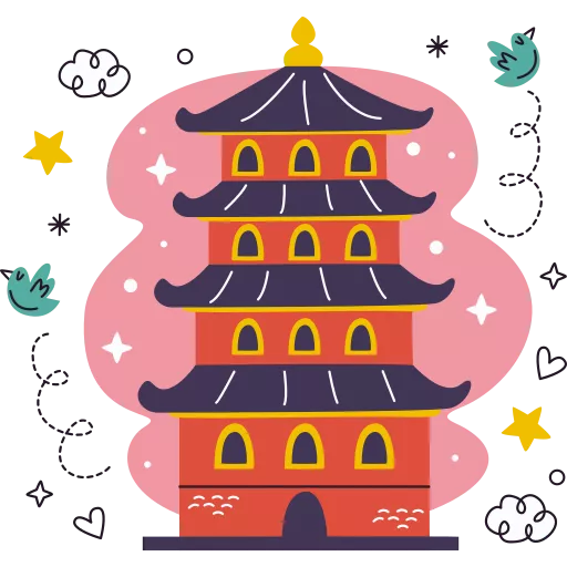 پاگودا,معبد