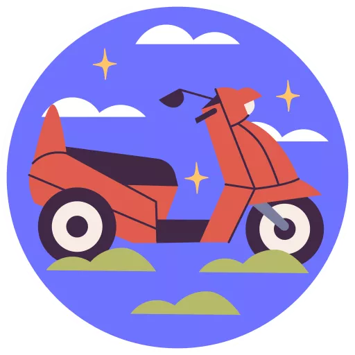 اسکوتر,موتورسیکلت