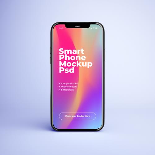 جذاب ترین موکاپ PSD موبایل ویژه پیش نمایش لوگو و وبسایت و برنامه های موبایل شامل موکاپ آیفون 
