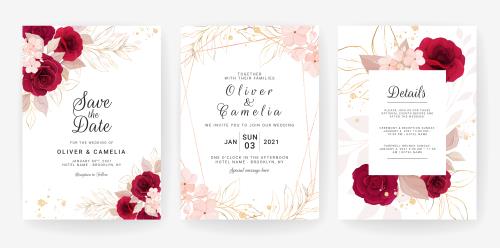 وکتور لایه باز EPS حاشیه گل و کادر برای نوشتن مناسب کارت پستال یا کارت دعوت کد 1