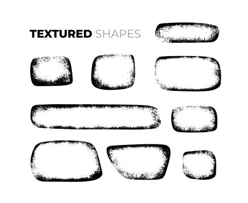 وکتور EPS لایه باز قاب و کادر برای نوشتن دارای بافت در طرح ها و اندازه های مختلف 