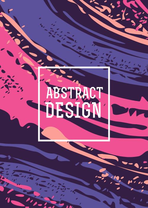 وکتور EPS لایه باز پس زمینه انتزاعی عمودی با تم بنفش و صورتی و گلبهی