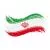 وکتور EPS لایه باز پرچم ایران به صورت نقاشی 24353