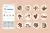 وکتور EPS و AI مجموعه هایلایت اینستاگرام انتزاعی 26625