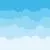 وکتور آسمان آبی با ابرهای سفید سبک مسطح 25069