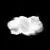 وکتور ابر سفید تک در پس زمینه مشکی جدا شده از تصویر وکتور ابر کومولوس به صورت لایه باز 25092