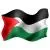 وکتور EPS پرچم فلسطین واقعی سه بعدی عریض 25158