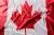 عکس با کیفیت پرچم ملی کانادا با رنگ های زیبا و بافت پارچه ای 25633