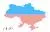 وکتور EPS سیلوئت نقشه اوکراین با پرچم اوکراین به صورت وکتور روی زمینه سفید به صورت رایگان 25659