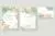 وکتور رایگان کارت عروسی به همراه پاکت کارت عروسی شامل حاشیه گل و برگ نارنجی با برگ های سبز با زمینه سفید فایل EPS لایه باز با لایه بندی حرفه ای