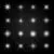 وکتور EPS مجموعه نورهای براق و انفجارهای ستاره‌ای با افکت های درخشان و آتش بازی 25838