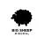 تصویر طراحی شده نماد و آرم و لوگو گوسفند سیاه مناسب برای مزرعه وکتور لایه باز EPS	