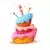 وکتور رایگان کیک تولد کودکانه و کارتونی و آبرنگی 21128