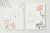 قالب فتوشاپ کارت دعوت عروسی با زمینه سفید و گلهای محمدی نارنجی و برگ های سبز و جای متن برای نوشتن فایل psd لایه باز 21369