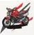وکتور رایگان EPS لایه باز موتور سیکلت با تم قرمز و مشکی و طوسی 20985