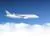 وکتور EPS لایه باز هواپیما بر روی ابر در آسمان 21902
