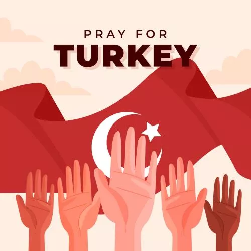 وکتور EPS و AI تصویرسازی مسطح زلزله ترکیه 26565