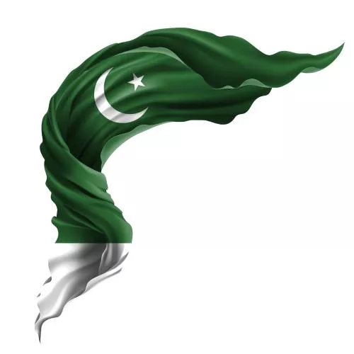 عکس با کیفیت پرچم سبز با ستاره سفید 26605