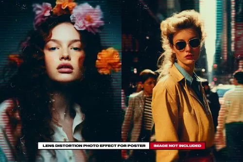 فایل PSD افکت اثر لنز 26709