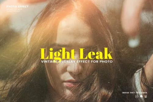 فایل PSD افکت لایه باز نوردهی فیلم قدیمی برای عکس 26754