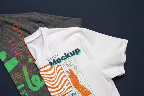 فایل PSD طراحی موکاپ تی شرت و سویشرت ترکیبی 26792