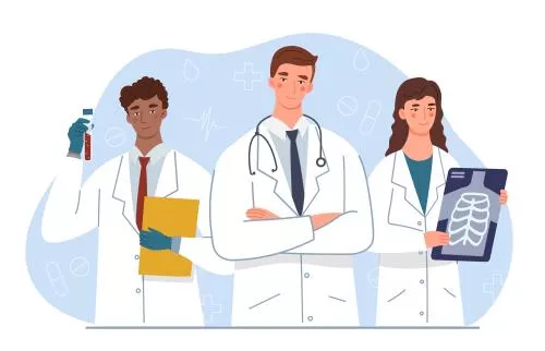 وکتور EPS تیم پزشکان 26843