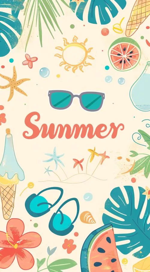 عکس با کیفیت ساحل دریا تابستانی 27116