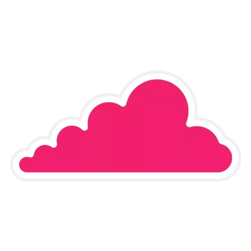 دانلود فایل EPS آیکون ابر مناسب برای طراحی لوگو 25096