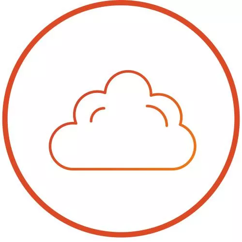 دانلود فایل EPS وکتور آیکون طراحی ابر 25097