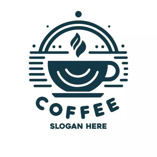 وکتور EPS لوگو کافی شاپ، لوگو کافه، لوگو بار قهوه، لوگو باریستا به صورت لایه باز و قابل ویرایش 25314