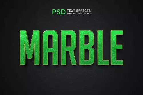 فایل PSD افکت استایل متن مرمری 27537
