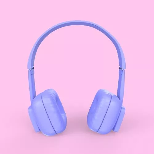 عکس با کیفیت مدل سه بعدی هدست 28157