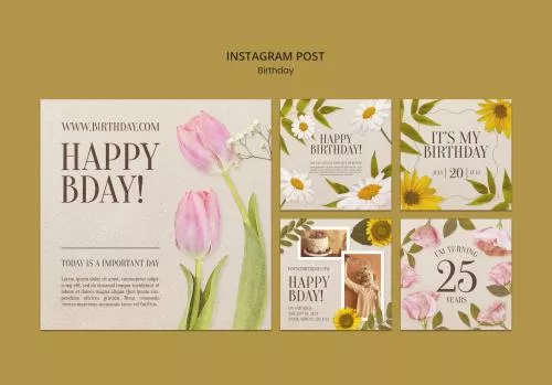 فایل PSD قالب جشن تولد (3) 27635