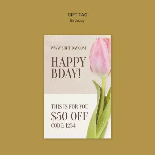 فایل PSD قالب جشن تولد 27636