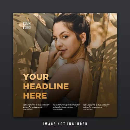 فایل PSD قالب تبلیغات مجموعه مد 25357