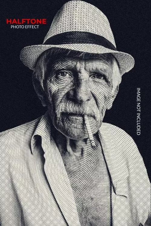 فایل PSD قالب افکت عکس بافت حکاکی برای فتوشاپ 25391