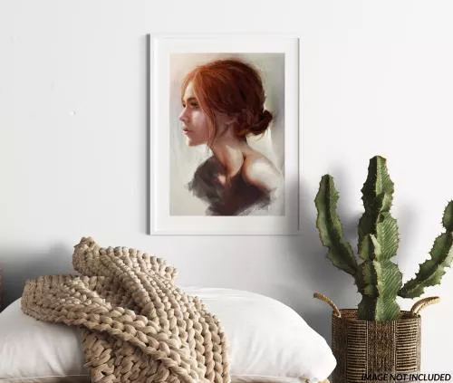 فایل PSD موکاپ قاب عکس روی دیوار پذیرایی رایگان 25678