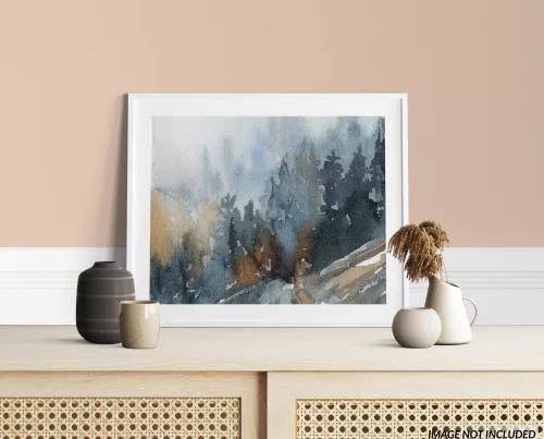 فایل PSD موکاپ قاب عکس روی میز 25679