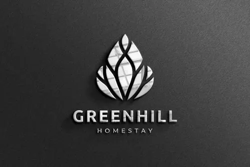 موکاپ PSD به صورت لایه باز جهت نمایش لوگو با زمینه تیره و افکت برآمده