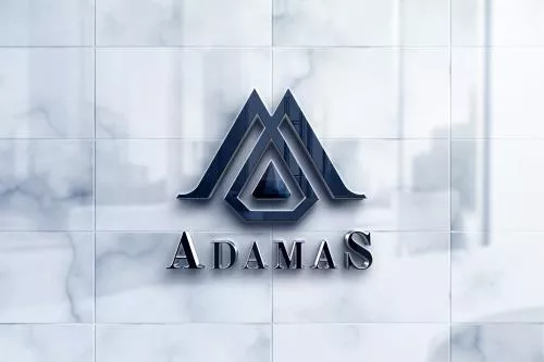 موکاپ PSD به صورت لایه باز جهت نمایش لوگو با زمینه سرامیک روشن و براق