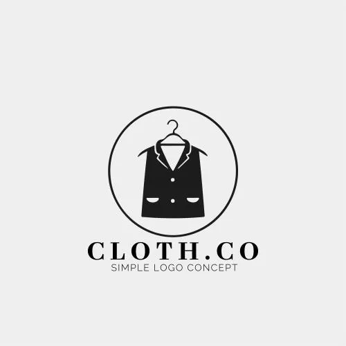 وکتور EPS لوگو بوتیک و فروشگاه پوشاک و برندینگ 25916