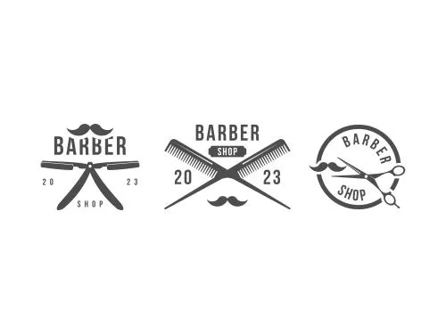 وکتور EPS وکتور لوگو آرایشگاه مردانه 25922