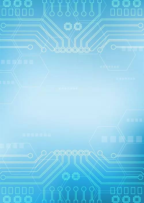 وکتور EPS پیش زمینه فناوری اطلاعات با المان مدار سیستم اتصال داده دیجیتال یه صورت لایه باز و رایگان 25890