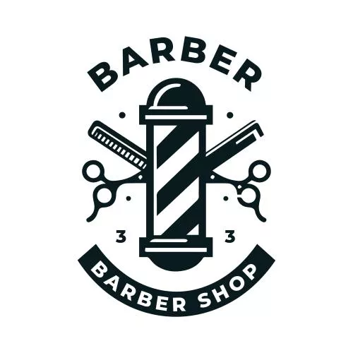 وکتور EPS لوگوی ساده و مینیمال آرایشگاه 25926