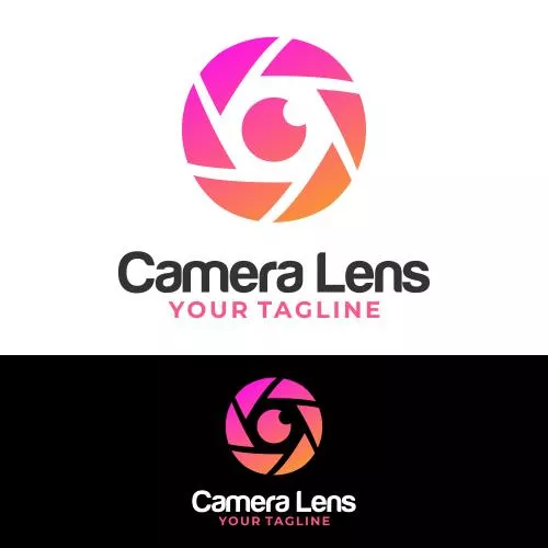 وکتور EPS عکاسی شامل آیکون دوربین و لنز دوربین 25947