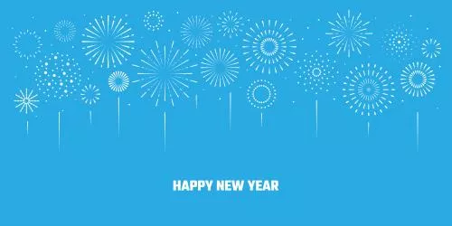 وکتور EPS پس زمینه آتش بازی سال نو مبارک 25780