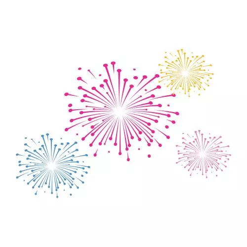 وکتور EPS وکتور آیکون آتش بازی 25788