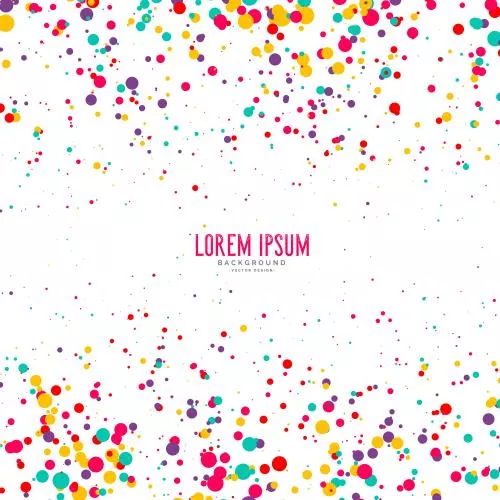 وکتور EPS پس زمینه دایره ای به سبک کاغذ رنگی رنگارنگ 25995